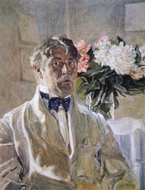 Alexander Yakovlevich GOLOVIN Self-Portrait oil painting image